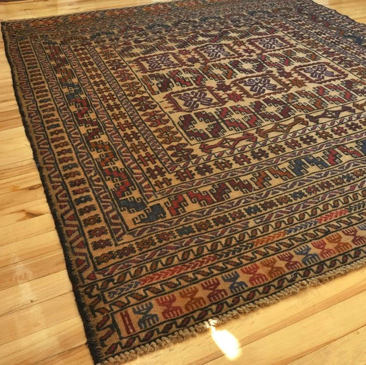 Timeless Afghan Kilim Rug