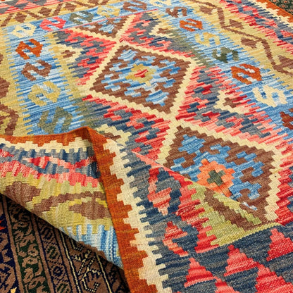 Lime Bohemian Natural Rug