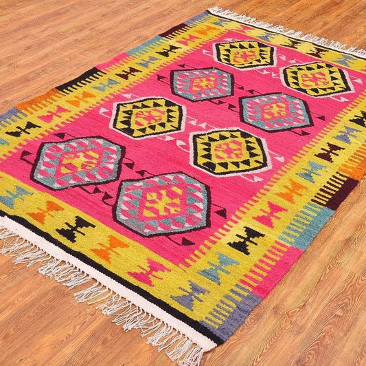 Lemon Cottage Kilim Rug