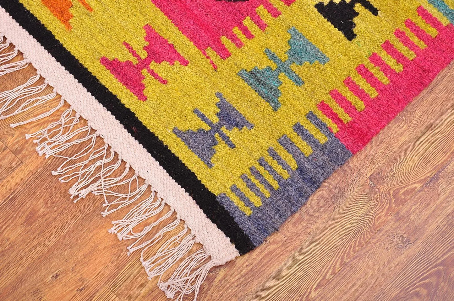 Lemon Cottage Kilim Rug
