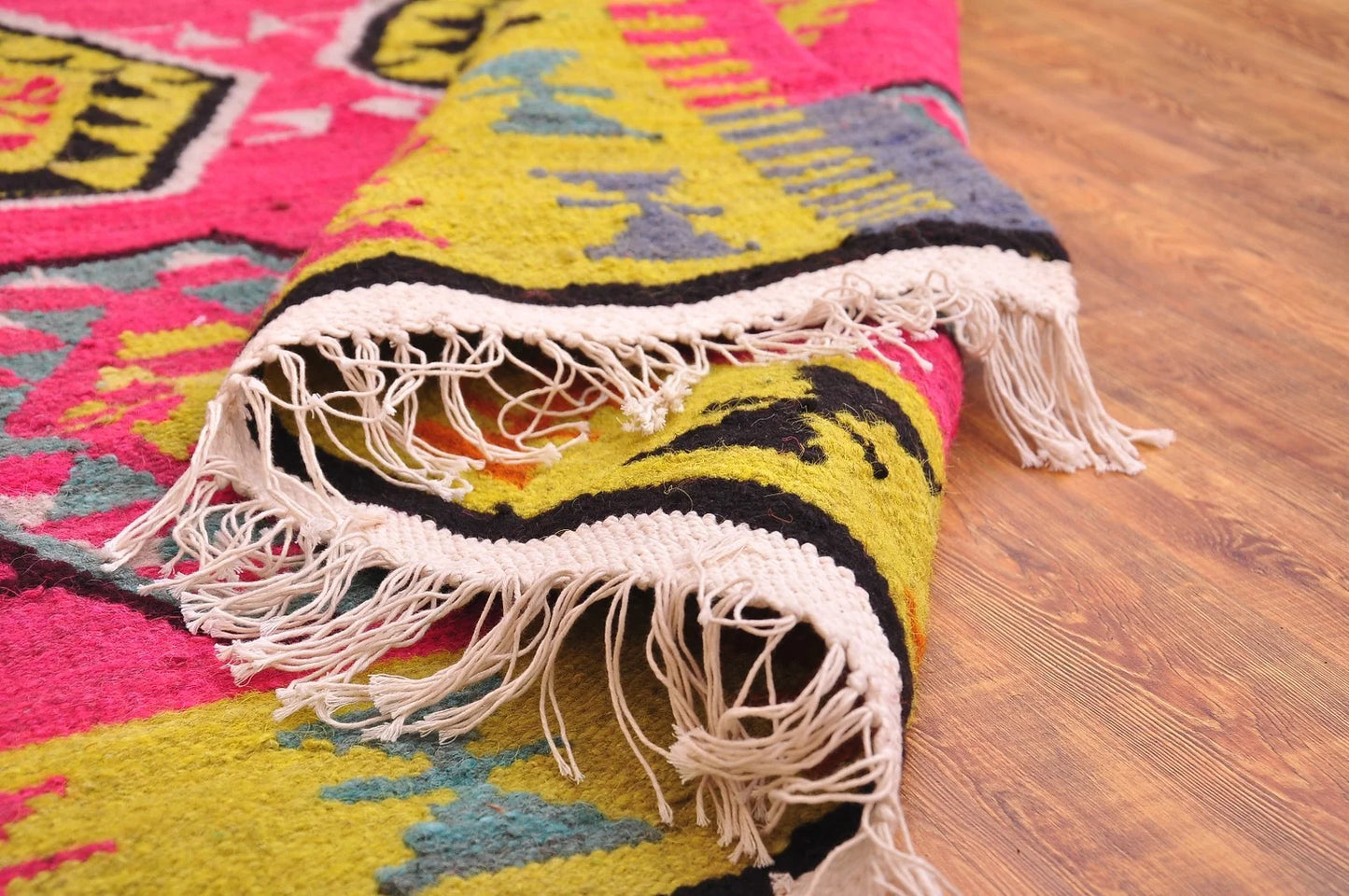 Lemon Cottage Kilim Rug