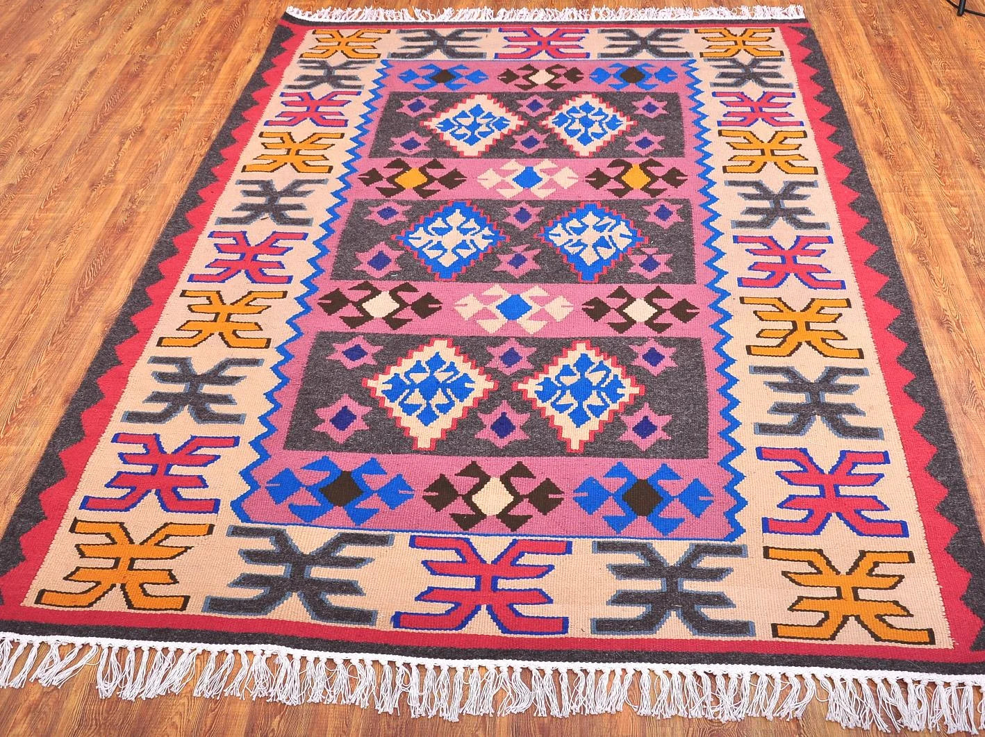 Multicolored Kilim Rug