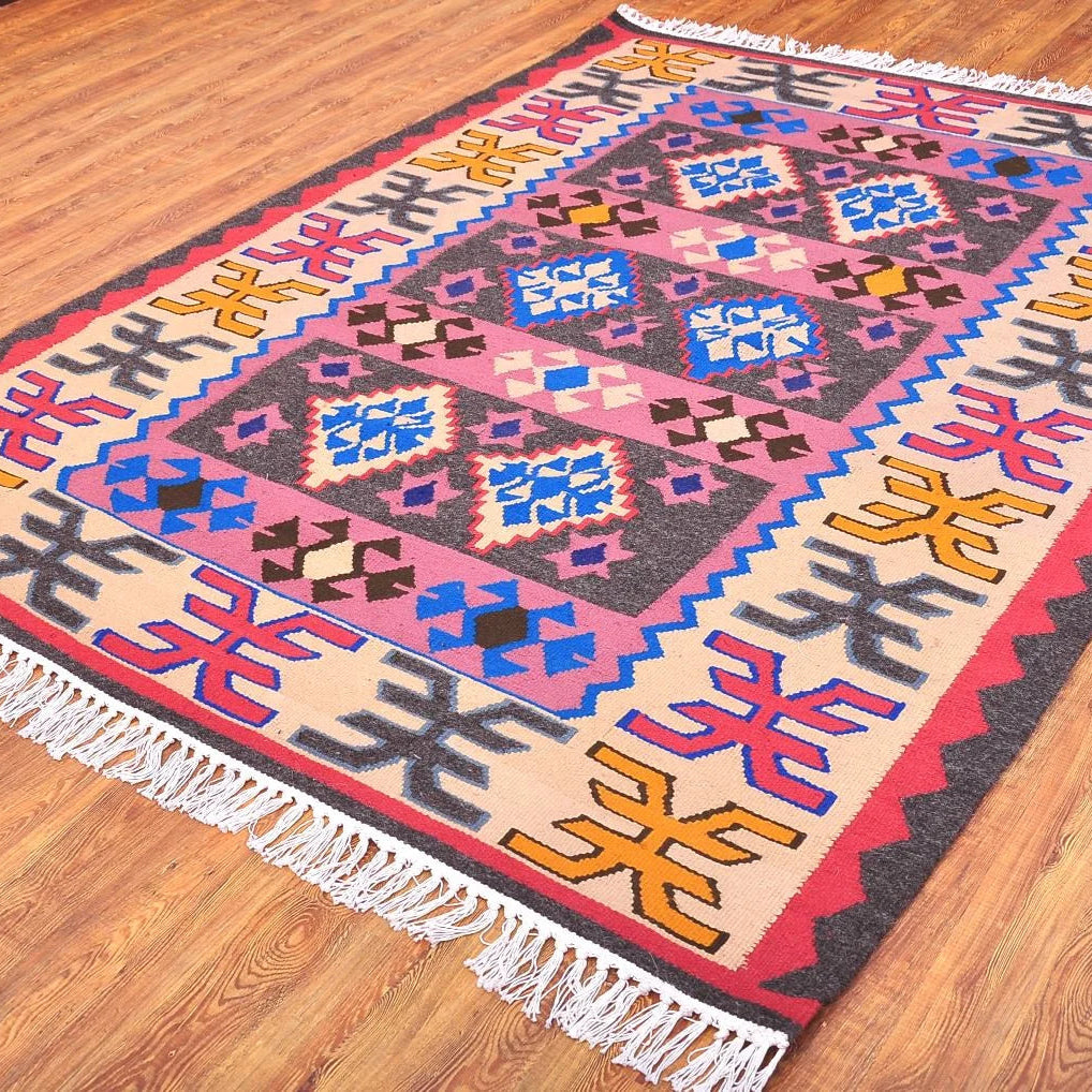 Multicolored Kilim Rug