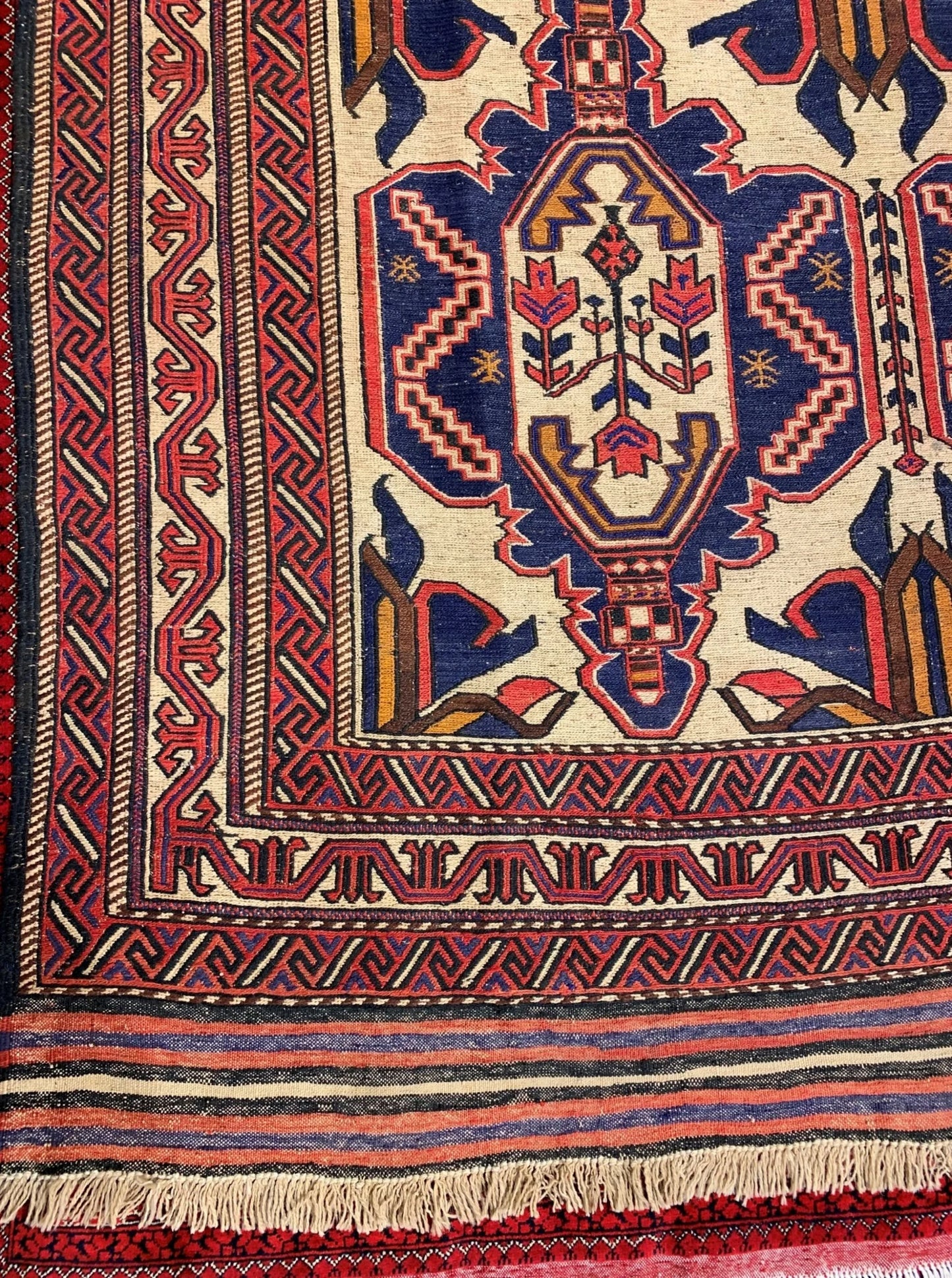Tribal Handwoven Samarkand Rug