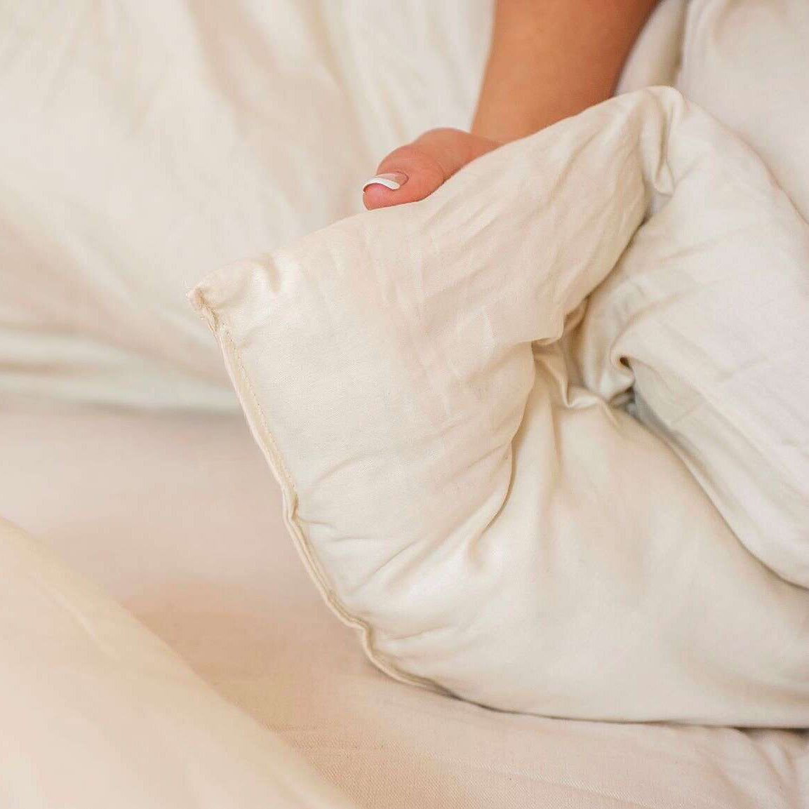 Organic Wool Duvet (Cozy Warmth, Non-Washable)