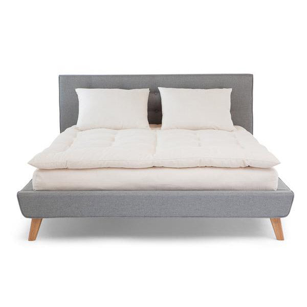 Wool Topper in Organic Cotton Case