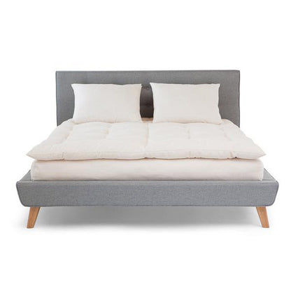 Wool Topper in Organic Cotton Case